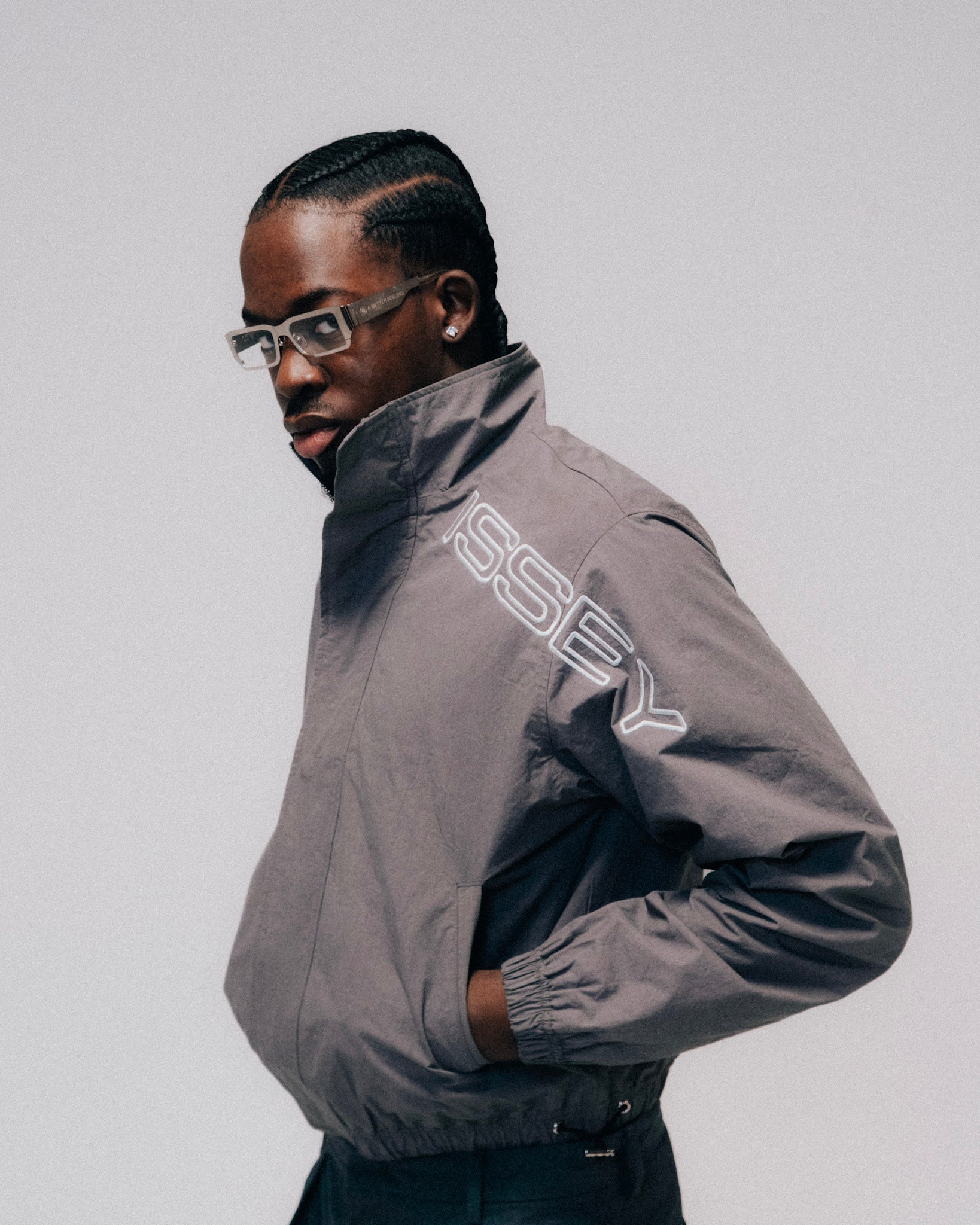 Saint in the holy name Track Jacket – Isseysaintofficial