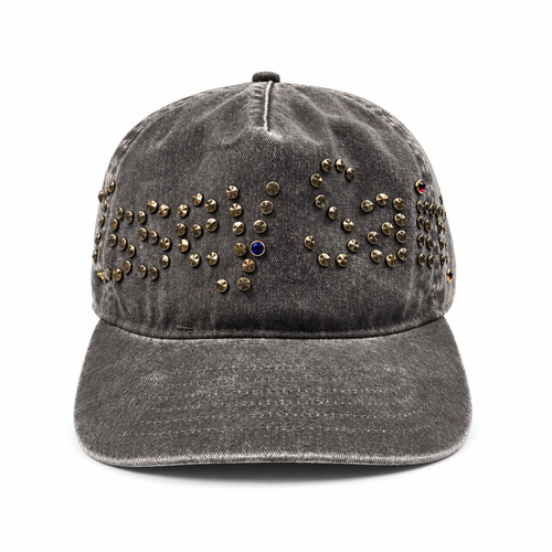 Issey Saint Studded logo hats