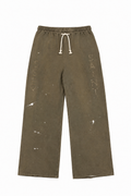 Issey Saint studded logo pants
